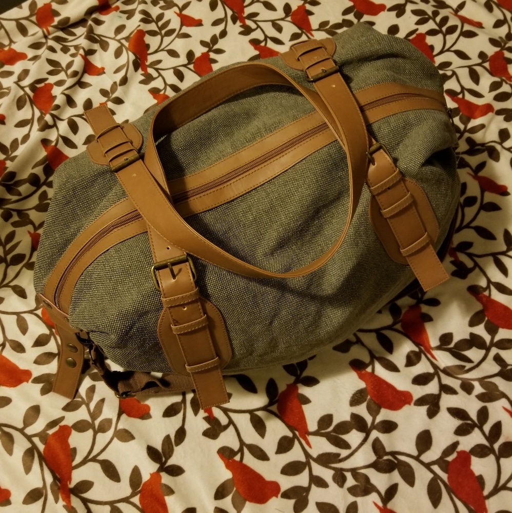 Mossimo Green Duffel Bag